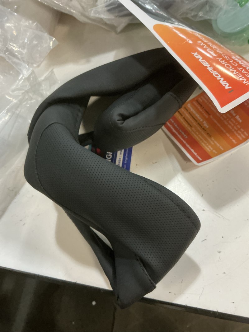 Condition photo showing Good Condition for kingphenix car seat cushion with 1.2inch comfort memory foam, seat cushion for car and office chair (black)