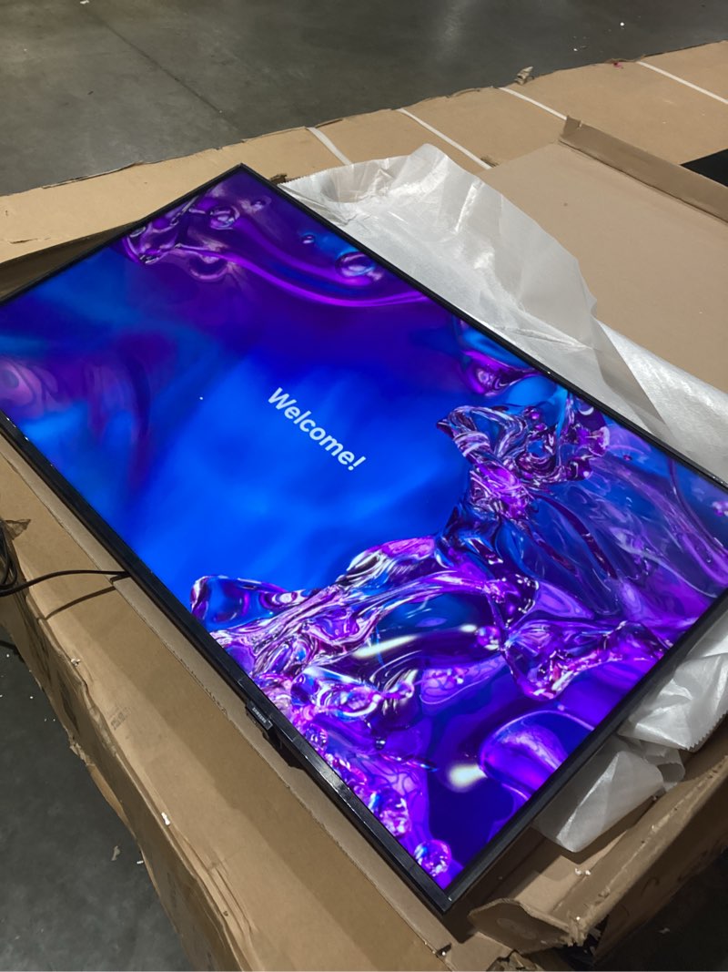 Condition photo showing As Is for SAMSUNG 40-Inch Class Full HD F6000 Smart TV (2025 Model) HDR, Object Tracking Sound Lite, Knox Security, One UI Tizen, Smart TV 40-Inch F6000 Series
