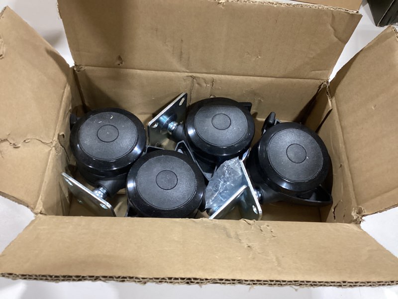 Condition photo showing As Is for 69828 grill wheels for weber spirit 200/300 series grills (2013 and newer), 69828 locking caster with up front controls for weber spirit grill parts e-310 e-210 for weber grill wheels replacement for weber 69828(4 packs)