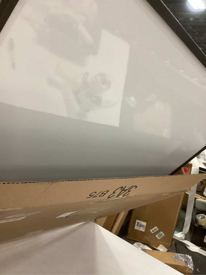Condition photo showing Good Condition for U Brands Magnetic Dry Erase Board White Board, 20" x 30" Inches, Black Wood Frame (3880U00-01) 30"W x 20"H