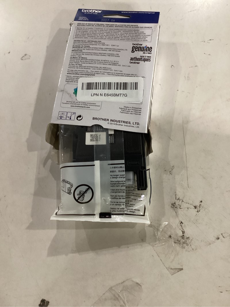 Condition photo showing Good Condition for brother genuine standard yield black ink cartridge, lc201bk, replacement black ink, page yield up to 260 pages, amazon dash replenishment cartridge black pack of 1
