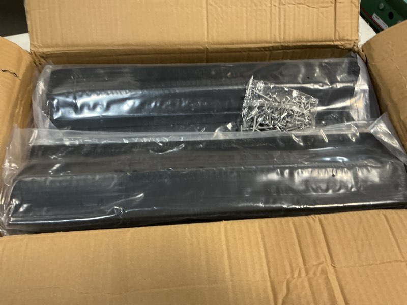 Condition photo showing Good Condition for nalwort dock bumpers 16 feet and 24 feet, full protection dock fender for straight edge and side, boat dock bumpers for edging, includes mounting screws, black gray blue brown green orange yellow black 16 feet