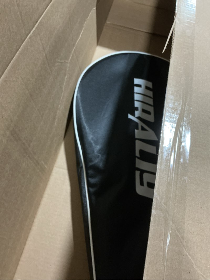 Condition photo showing Good Condition for hiraliy tennis rackets 2 pack for adults beginners - 27 inch lightweight aluminum tennis racquet set with 3 balls & carry bag - vibration dampening & large sweet spot for men women couples black