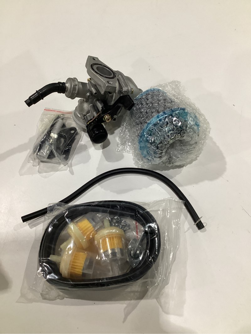 Condition photo showing Good Condition for PZ19 Carburetor Carb Air Filter Fuel Line Kit for 50cc 70cc 90cc 110cc 125cc Tao Tao GK110 Baja SSR Apollo Coolster Chinese Kids Four Wheeler ATV Go Kart CRF50 XL70 Dirt Pit Bike Motor (BLACK)