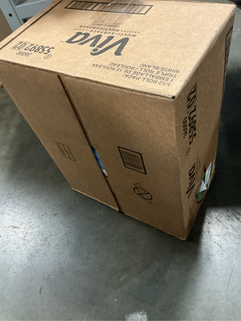 Condition photo showing New/Like New for viva multi-surface cloth paper towels, choose-a-sheet size, 12 triple rolls, 165 sheets per roll (packaging may vary) triple 6 rolls (165 sheets each) (pack of 2)
