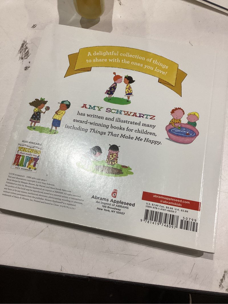 Condition photo showing Good Condition for Things I Love to Do with You (100 Things)