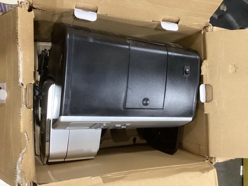 Condition photo showing As Is for Cuisinart Coffee Maker, Single Serve 72-Ounce Reservoir Pod Coffee Machine, Programmable Brewing & Hot Water Dispenser, 3 Cup-Size Settings, Stainless Steel, SS-10P1, Silver