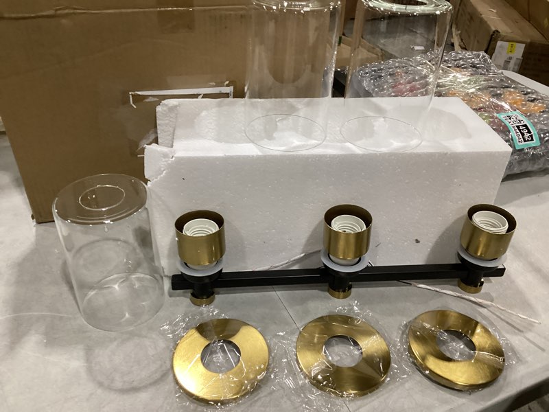 *Incomplete*Vintage Vanity Lights Bathroom Over Mirror 3 Lights Style