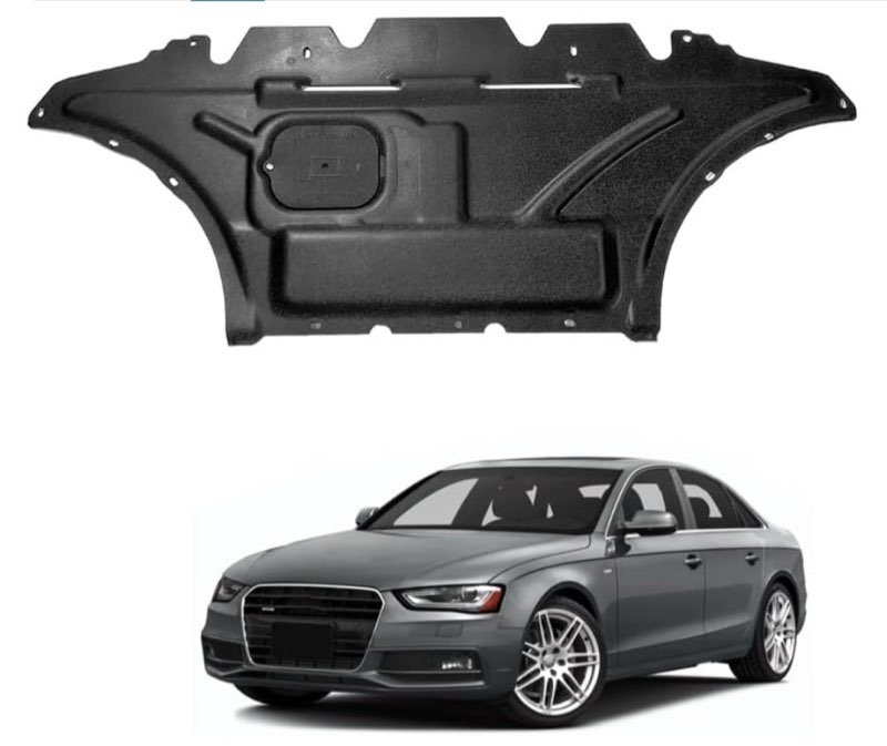 misioek engine splash shield guard compatible with 2009-2016 a4, 2010-2016 s4 rs4, 2008-2017 a5 s5, 