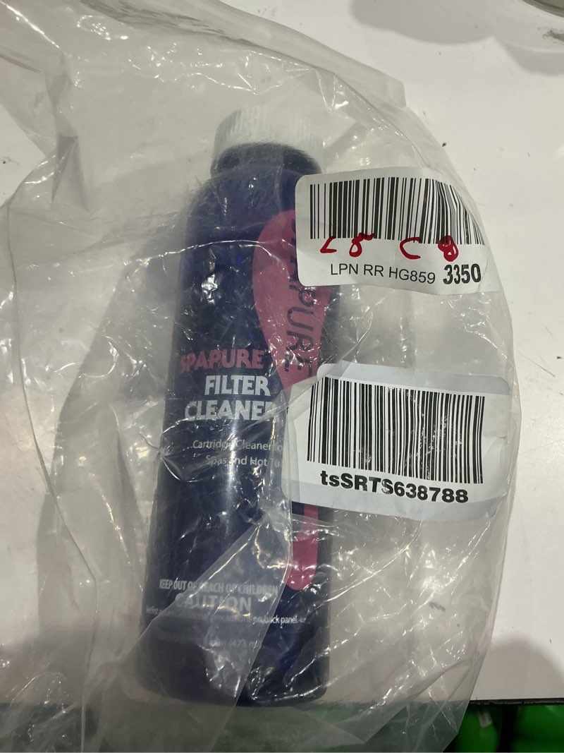 Condition photo showing Good Condition for spapure filter cleaner (1 pack )