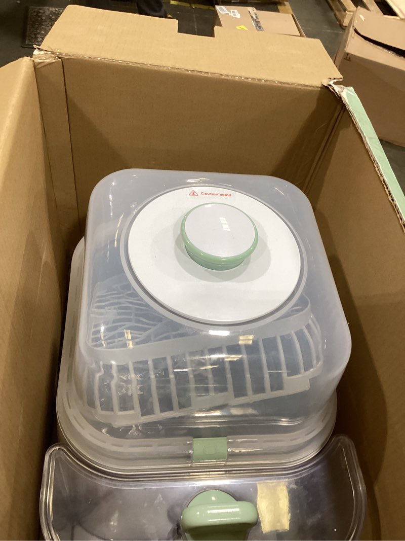 Condition photo showing As Is for momcozy kleanpal pro baby bottle washer, sterilizer & dryer - all-in-one cleaning machine for bottles, pump parts & baby essentials - time-saving & effortless care