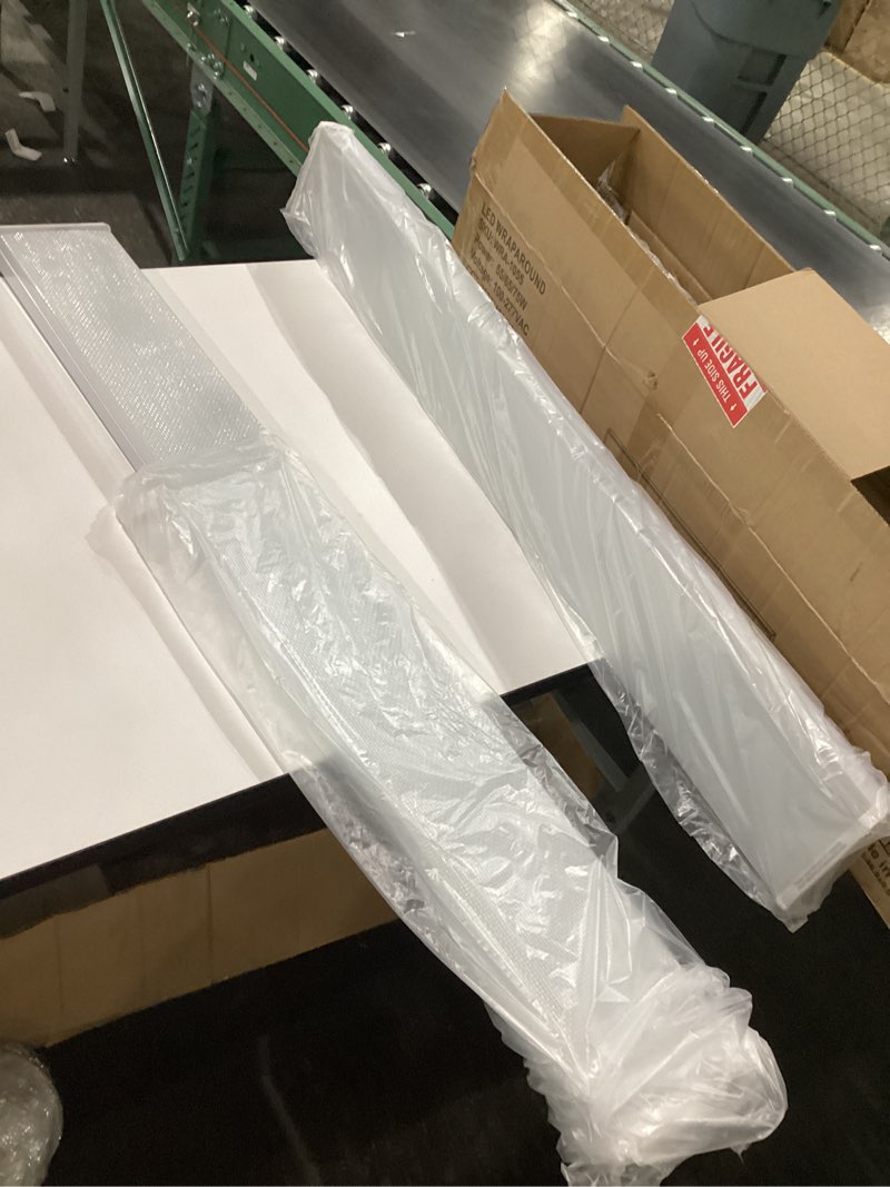4 pack 4ft led wraparound light with 3 wattages/3 lumens/3 cct selectable, 55w/65w/75w, 5500lm/6500l-not tested