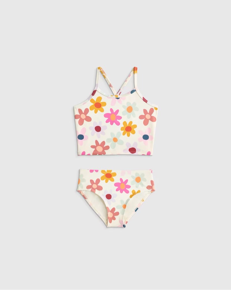 Tankini Swimsuit Floral 4T