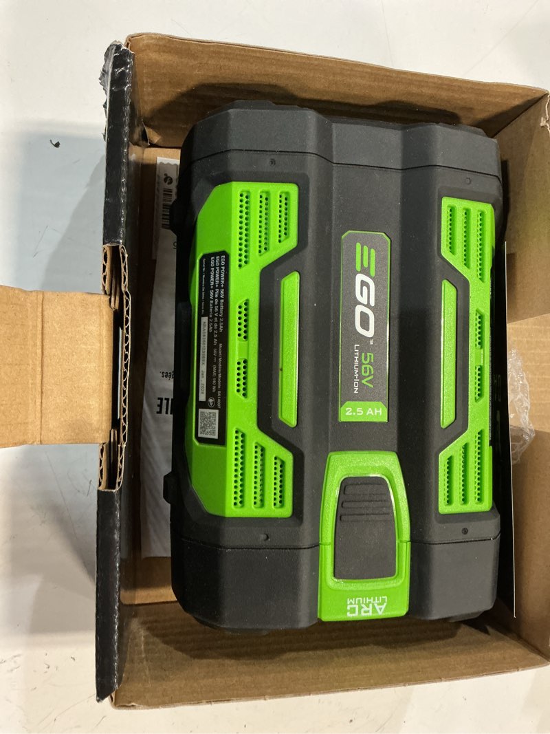 Condition photo showing Good Condition for ego power+ 56 -volt, 2.5 ah 1 -pack lithium ion (li-ion) battery