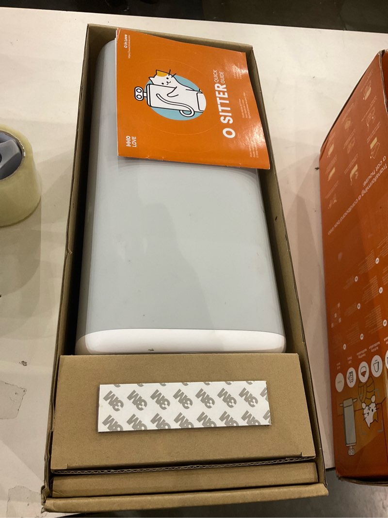 Condition photo showing Good Condition for HHOLOVE Automatic Cat Feeder with Camera AI-Powered, 2k HD Video Night Vision, 5G/2.4G Wi-Fi Programmable, 2-Way Audio, Low Food Alert, Blockage Sensor, 1-Year Subscription Version