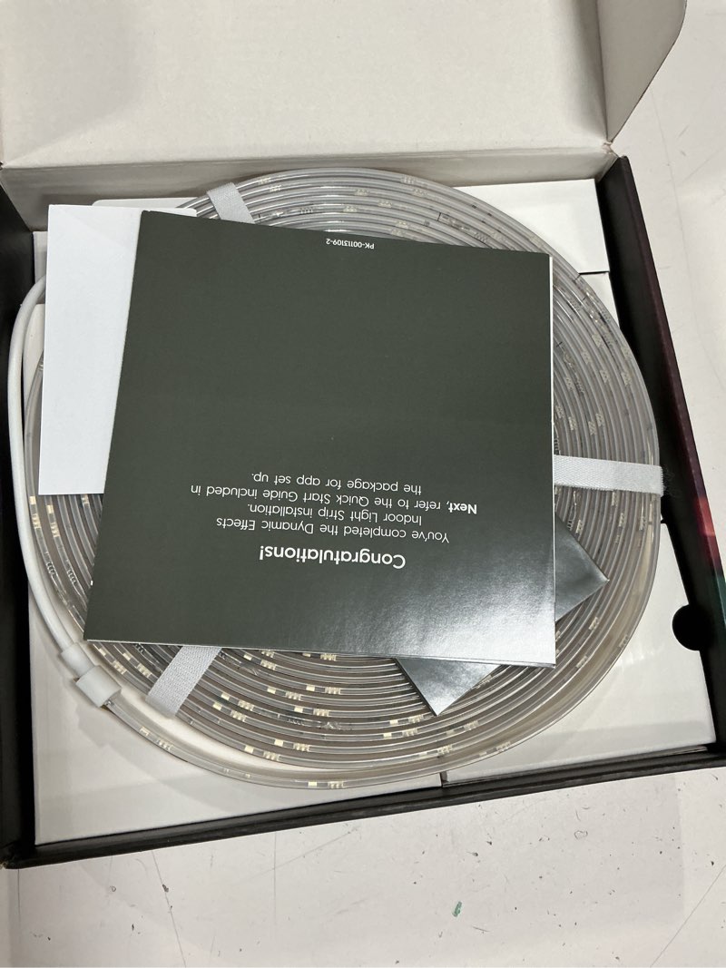 Condition photo showing Good Condition for ge cync dynamic effects smart led light strip with music sync, color changing wifi lights, indoor light strip, compatible with alexa and google home, 32ft and power supply 32 foot indoor