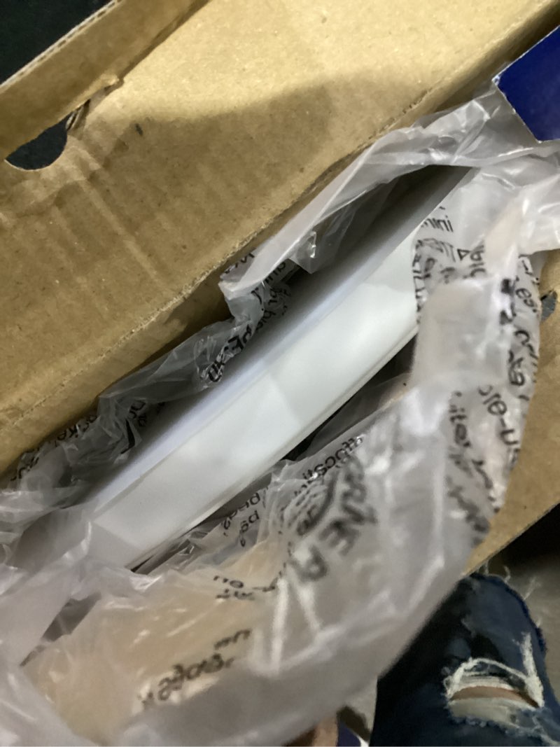 Condition photo showing Good Condition for project source 1 -light 9-in matte white integrated led flush mount light