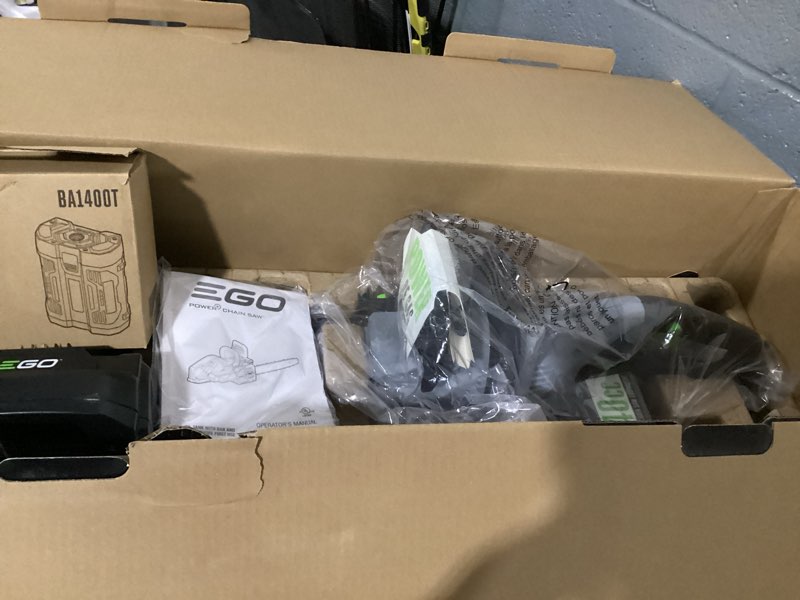 Condition photo showing Good Condition for ego 56-volt 16-in battery 2.5 ah chainsaw (battery and charger included)