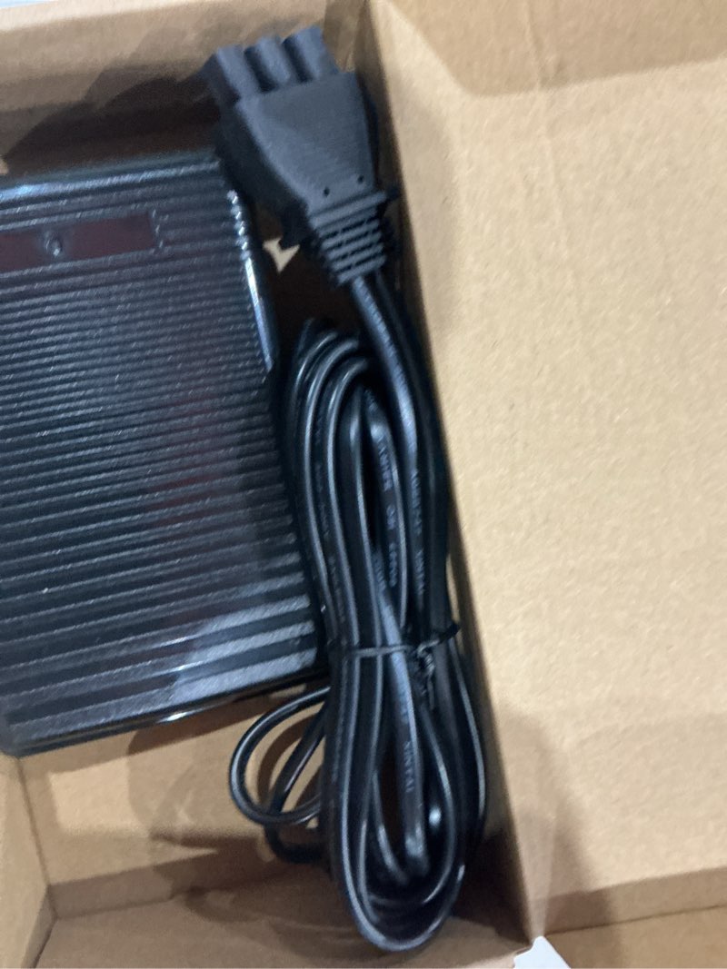 Condition photo showing Good Condition for foot pedal power cord replacement for singer sewing machine, d shape plug compatible with singer 4452 4432 4423 4411 5554 5532 5523 5511 m1150 m1500 m2100(359102-001)