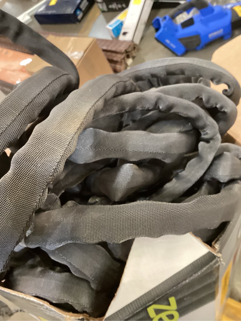 Condition photo showing As Is for zero-g teknor apex 5/8-in x 100-ft premium-duty kink free woven gray hose