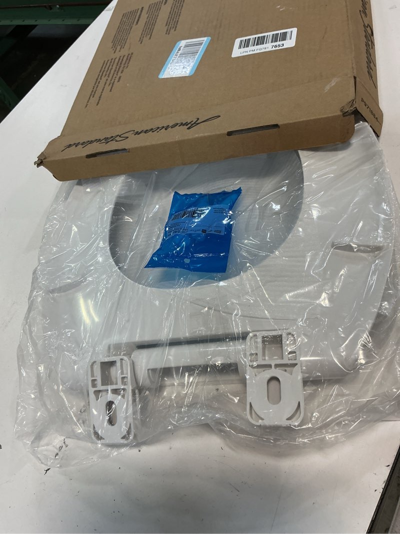 Condition photo showing Good Condition for american standard 5503b00b.020 transitional slow-close round front toilet seat, white modern