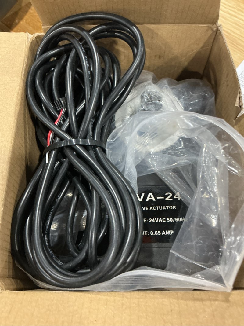 Condition photo showing New/Like New for cva-24t valve actuator 3-port cva-24t valve actuator compatible with all 24vac control systems, replacement for pentair 263045 valve actuator, 24 volt ac, 180 degree rotation, 3-wire, 25-feet