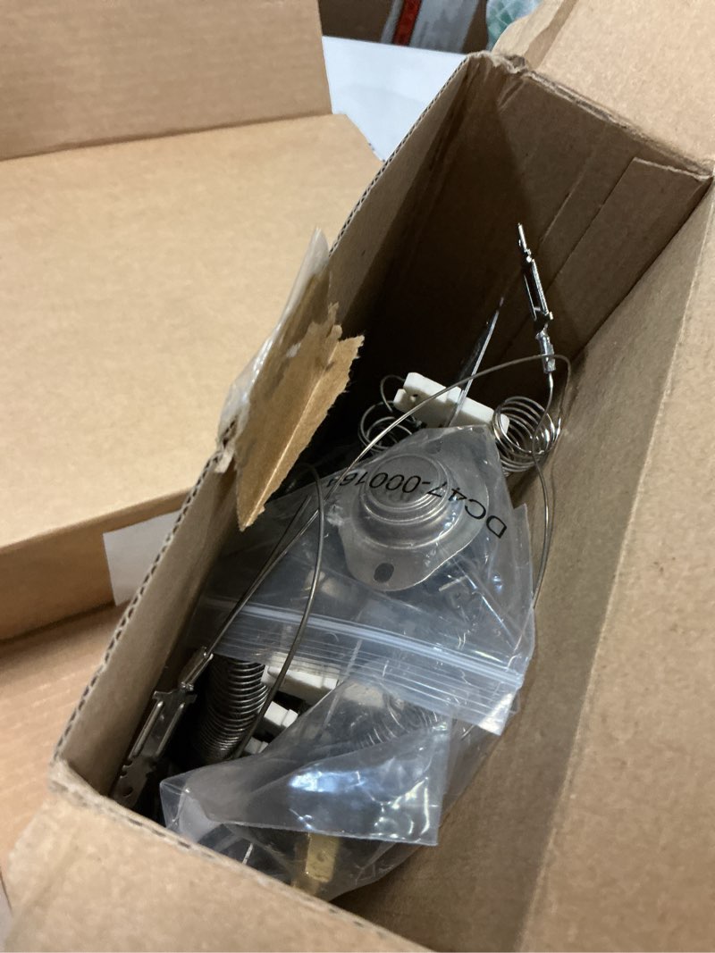 Condition photo showing As Is for dc47-00032a dryer heating element kit replacement for 3 wire sam.sung dc93-00154a heater, include dc96-00887a dc47-00016a thermal fuse, dc47-00018a thermostat, dc32-00007a thermistor by tomoon