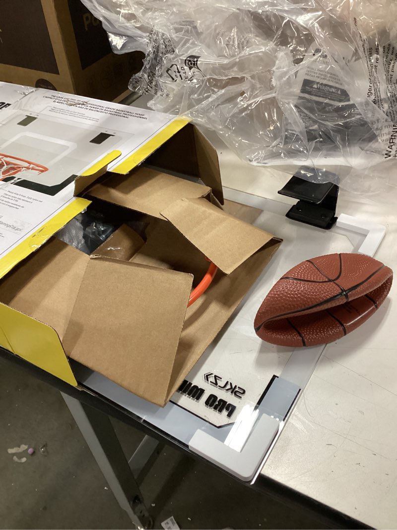 Condition photo showing Good Condition for SKLZ Pro Mini Indoor Basketball Hoop - Over The Door – Portable - Great For Home, Dorms, Offices, and Gifts Standard