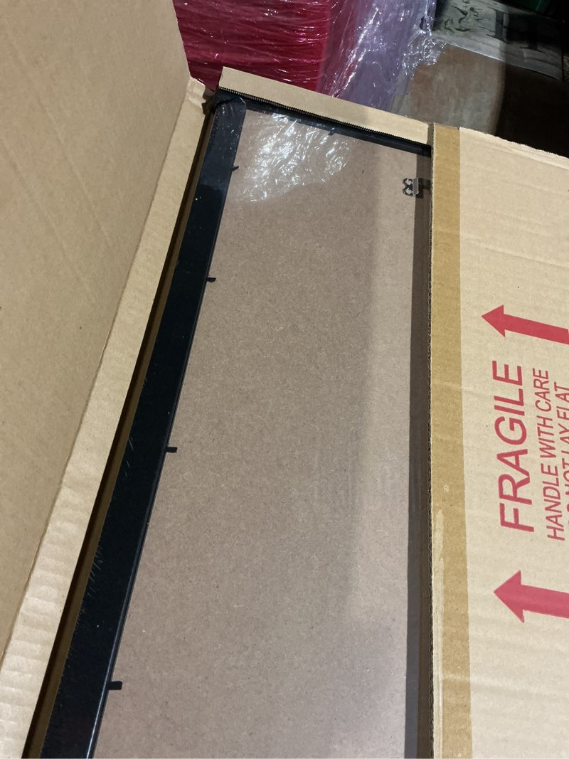 Condition photo showing Good Condition for Annecy 14x24 Picture Frame Black?1 Pack?, 14 x 24 Picture Frame for Wall Decoration, Classic Black Minimalist Style Suitable for Decorating Houses, Offices, Hotels 14x24 Black