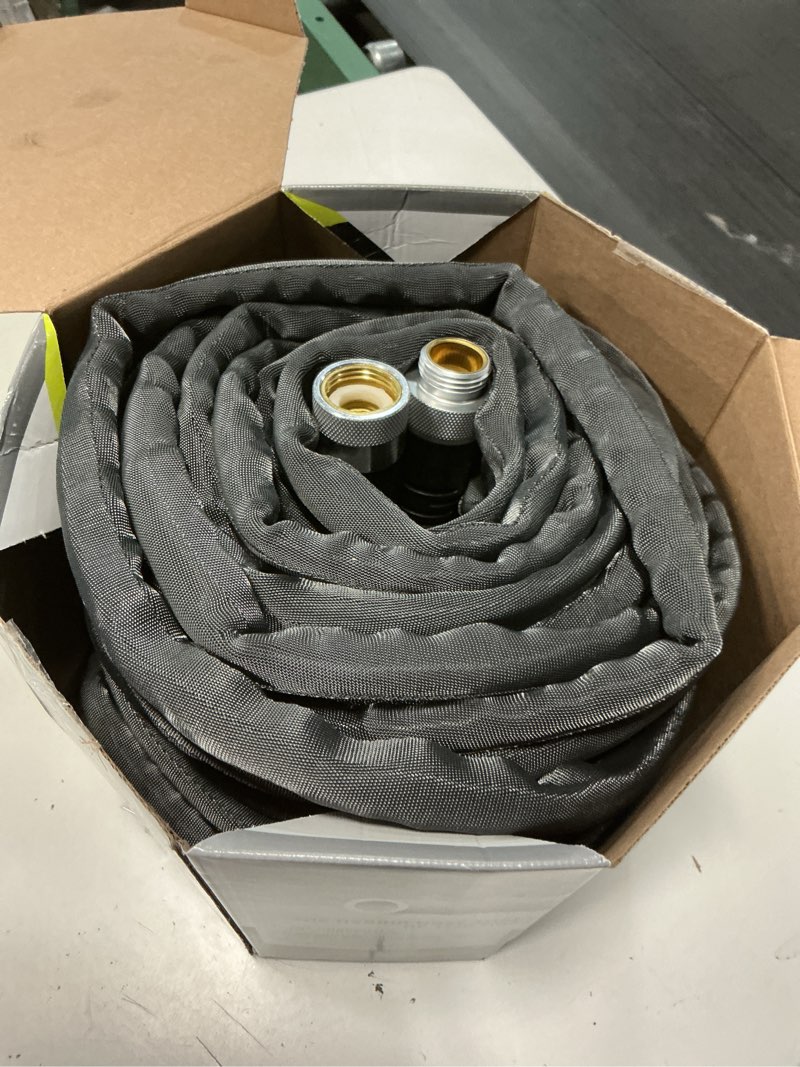 Condition photo showing Good Condition for zero-g teknor apex 5/8-in x 100-ft premium-duty kink free woven gray hose