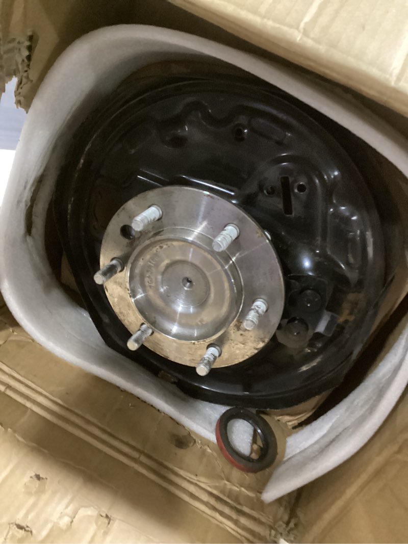 Condition photo showing As Is for rear left drive axle shaft assy replacement for 2000-2006 toyota tundra 3.4l 4.0l 4.7l part# 926-147, 926147, 4231134040, 4704435170, 4704435180
