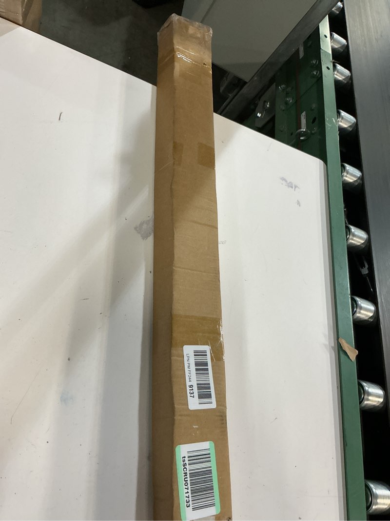 Condition photo showing Good Condition for CANFRAVAS Canvas Frame 24x48, DIY Metal Canvas Floating Frames, Canvas Floater Frame for 0.6"-0.9" Deep Canvas Painting (Black,24"x48") Black 24"x48"