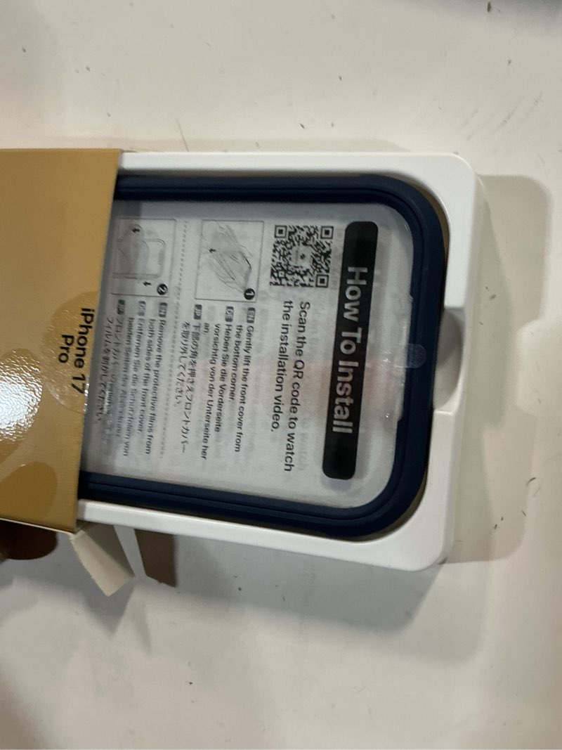 Condition photo showing Good Condition for miracase magnetic for iphone 17 pro case 6.3-inch [compatible with magsafe] full-body phone case with built-in glass screen protector & camera control,drop proof iphone 17 pro cover, dark blue