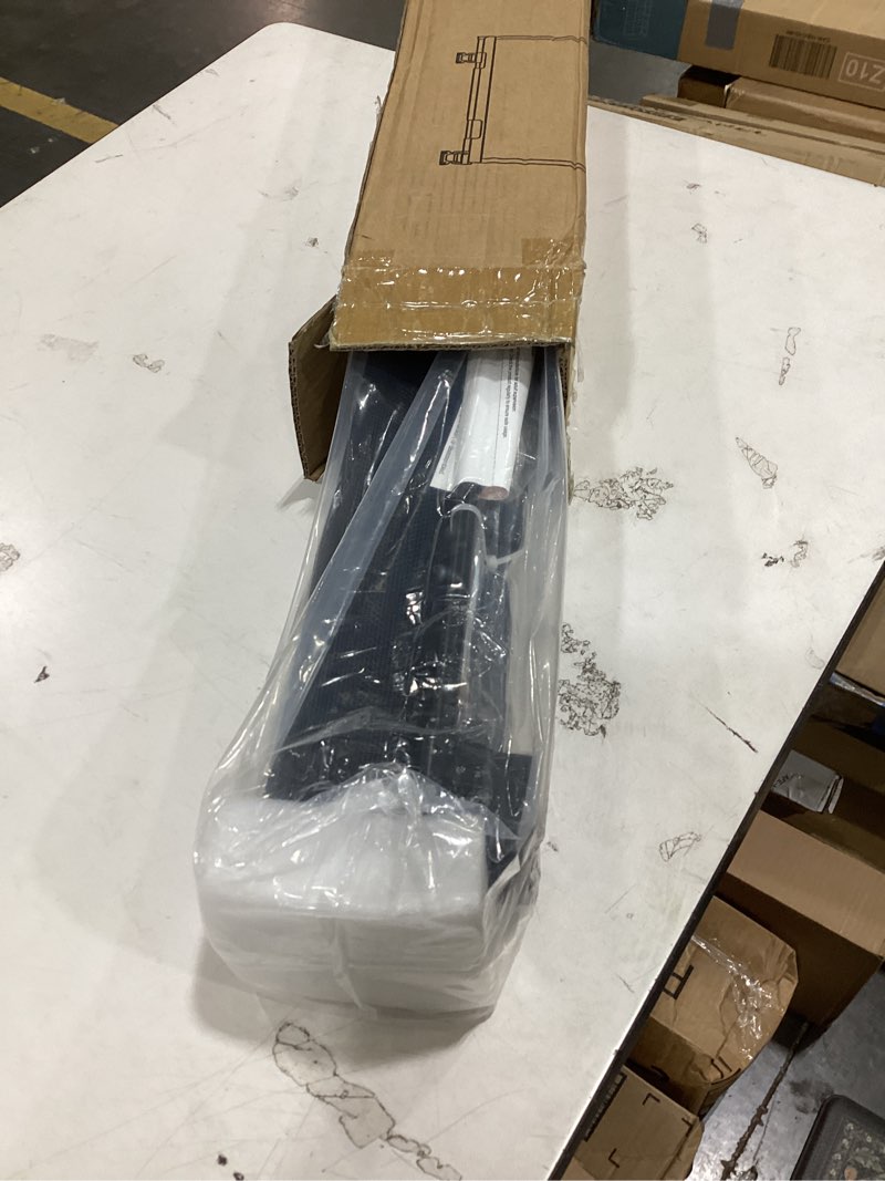 Condition photo showing Good Condition for miumoon 120 inch retractable baby gates 34 inch tall, retractable gate with reinforced strip design to prevent crawling through, 10 ft extra wide retractable dog gate for indoor/outdoor black 34" tall x 120" wide