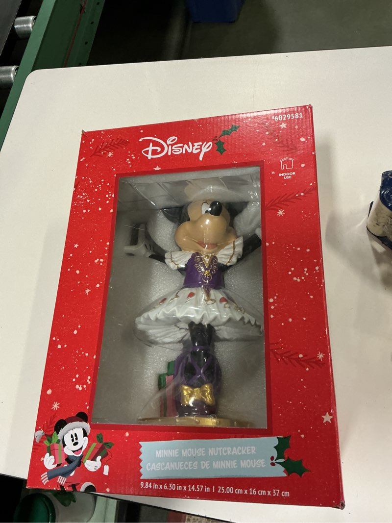 Condition photo showing As Is for Disney 13.78-in Resin Nutcracker Figurine