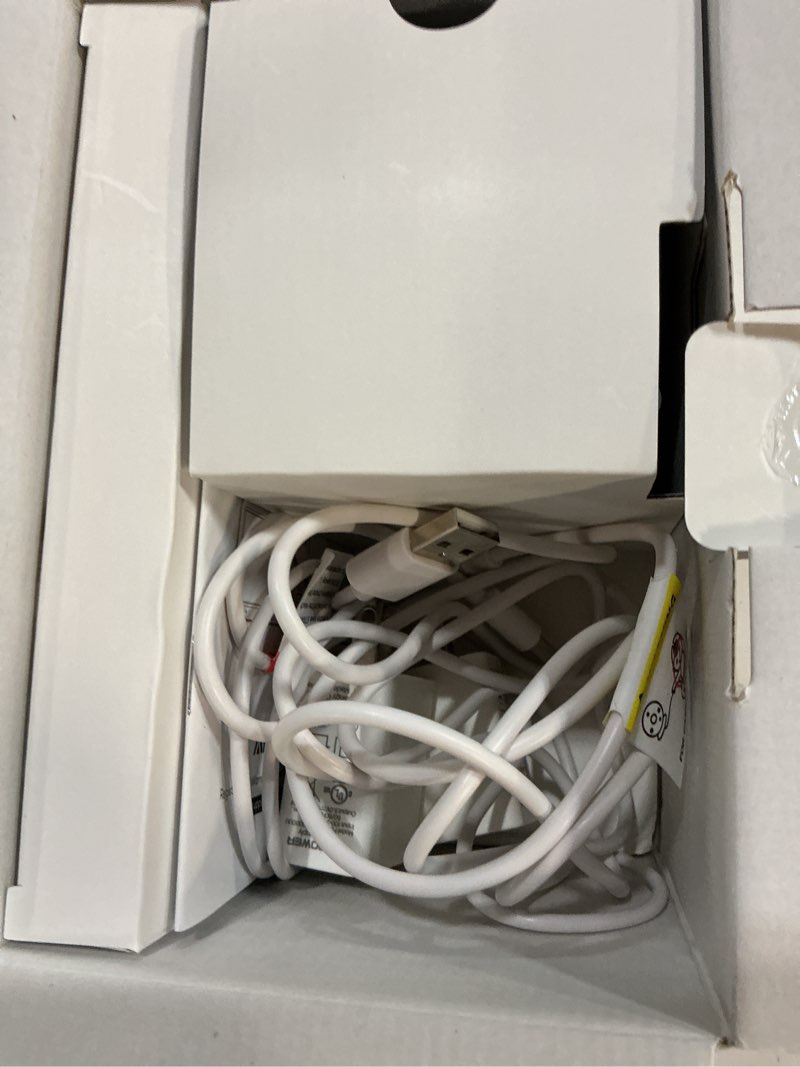 Condition photo showing As Is for anmeate 5" hd video baby monitor with camera and audio - no wifi, 48h battery life,720p remote pan tilt zoom, two-way talk, night vision, thermal room monitor, lullabies & white noise, 1000ft range