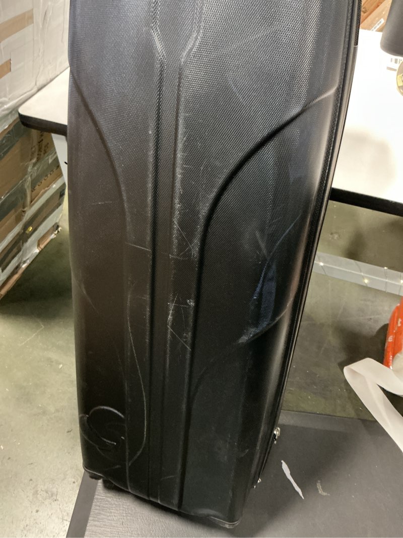 Condition photo showing As Is for Samsonite Hard-Sided Golf Travel Cover