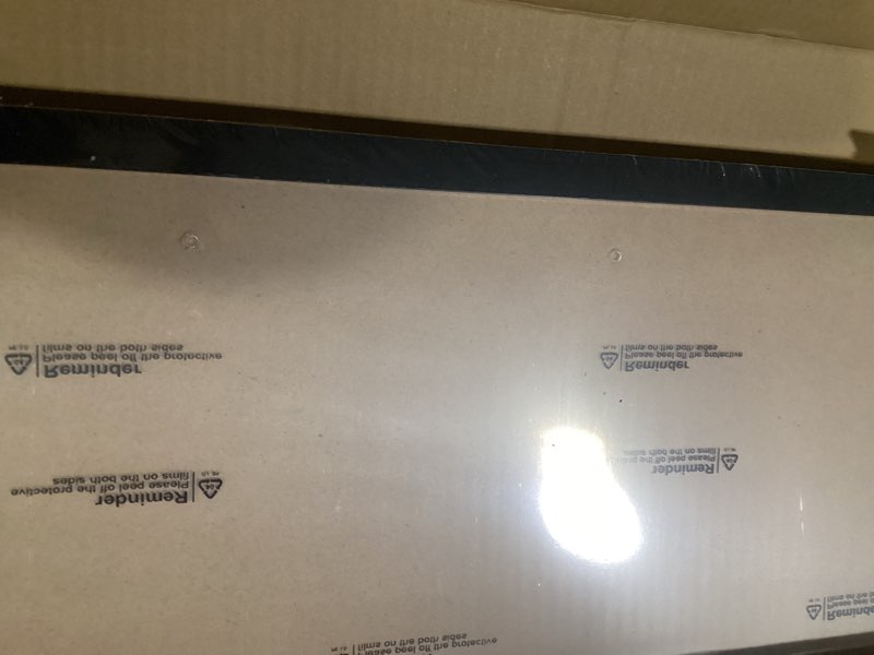 Condition photo showing Good Condition for 14x22 picture frame set of 3, black frame for 14 x 22 inch picture poster photo, light weight and high transparent 14 by 22 frame for wall - 3 pack/black/14 x22 3 14x22