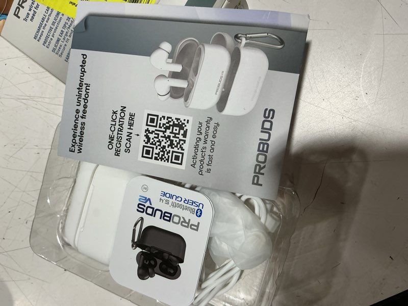 Condition photo showing Good Condition for probuds v2 – true wireless bluetooth earbuds with charging case, auto pairing & built-in mic