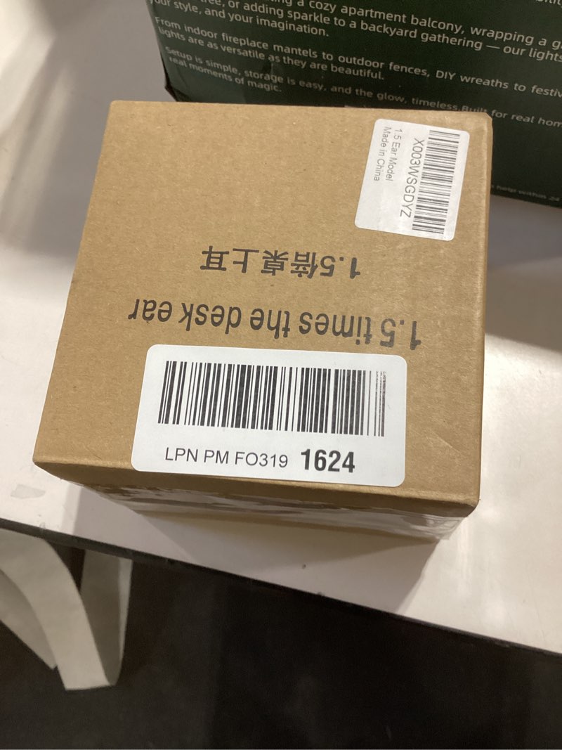 Condition photo showing New/Like New for 1.5 Times Human Ear Anatomy Model with Base - Professional PVC Outer Middle Inner Ear Structure Simulation Model for Teaching Demonstration