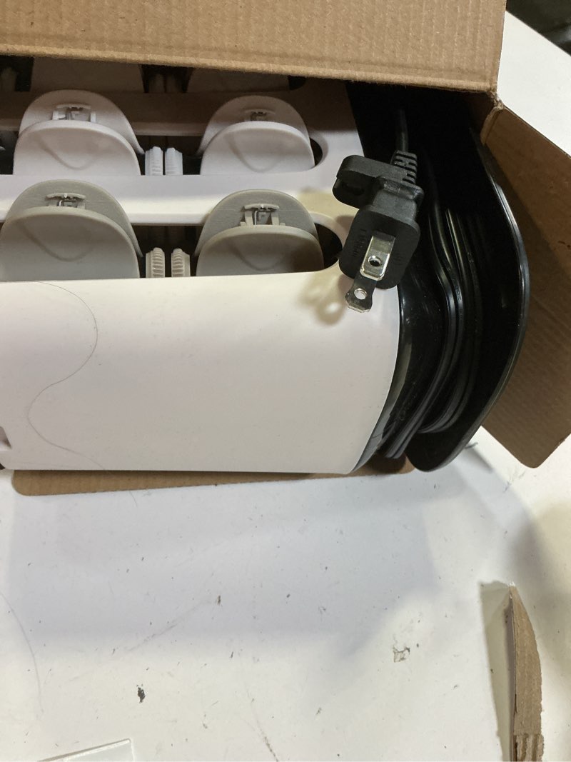 Condition photo showing As Is for remington shine therapy argan oil & keratin treated hot rollers set, professional hair curlers for setting all hair lengths from short and medium to long