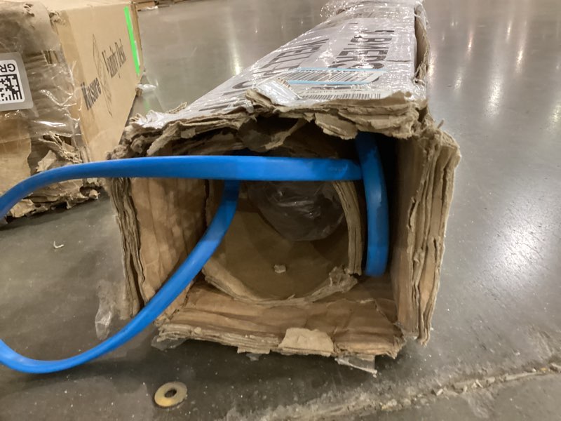 Condition photo showing As Is for acquaer 2 hp 220v deep well submersible pump, 37 gpm, 380' head, stainless steel, 4'' deep well water pump for irrigation, home, industrial, 10ft copper power cord