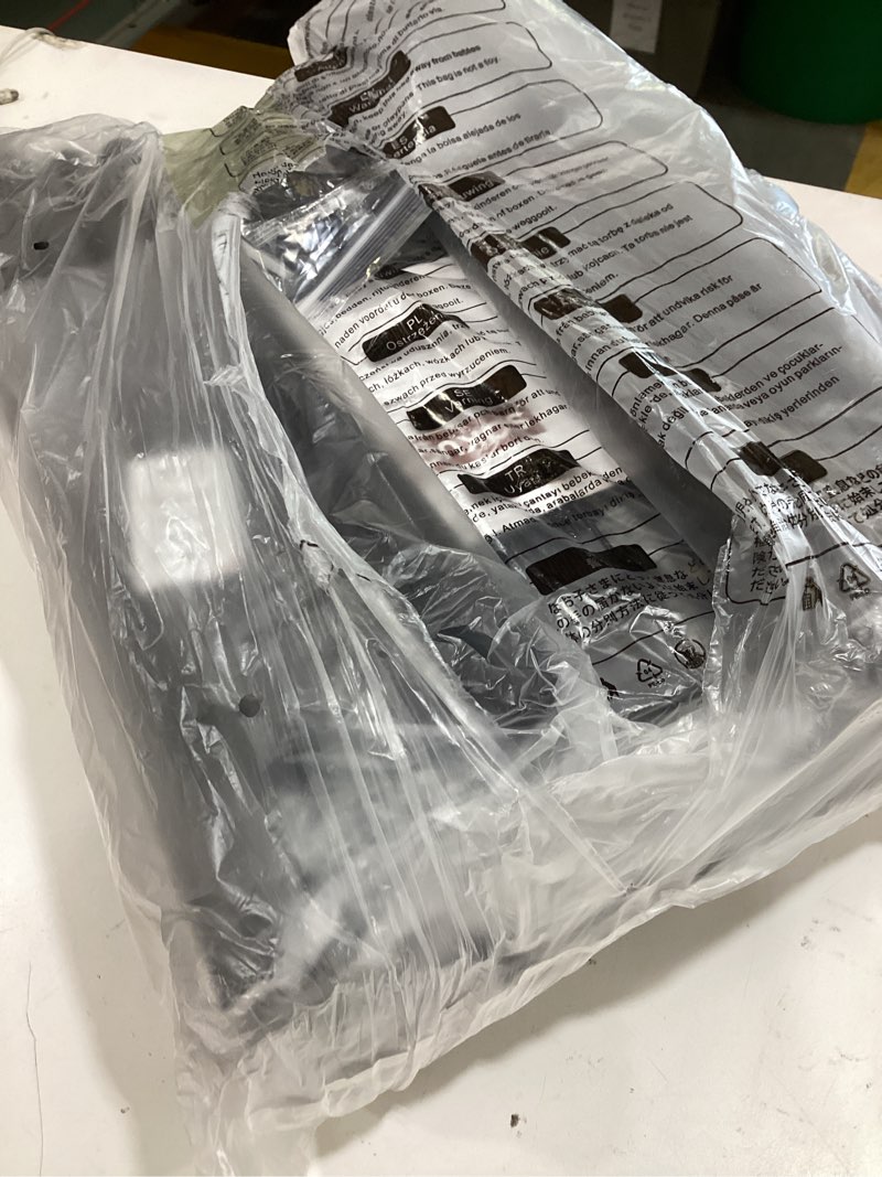 Condition photo showing Good Condition for 5-tier wire shelving, 2.6x 27 , black - heavy duty shelf - kitchen storage shelves