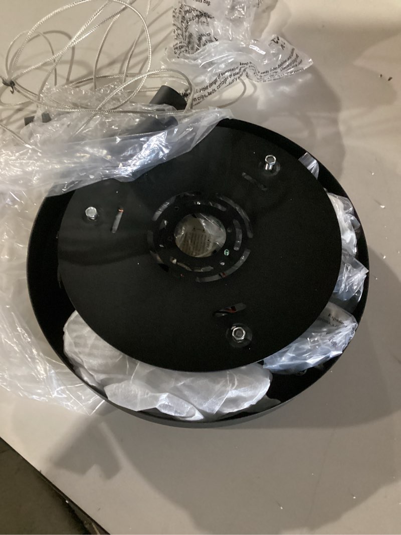 Condition photo showing Good Condition for Arturesthome Industrial 5.9" Black Ceiling Canopy Kit,Single Hole Extra Depth and Width Ceiling Plate for Pendant Light or Chandelier 5.9 Inch Black