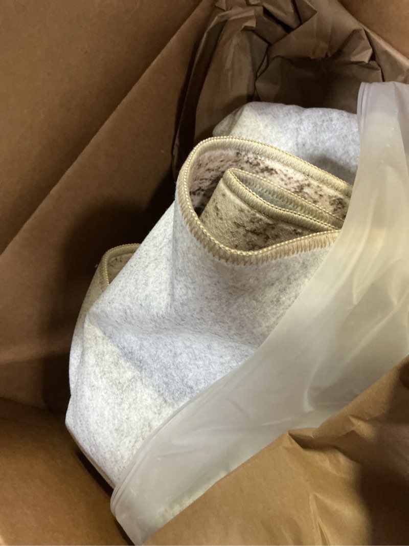 Condition photo showing Good Condition for 10x12 Area Rug Living Room: Washable Large Neutral Brown Rugs Abstract Soft Modern Stain Resistant I