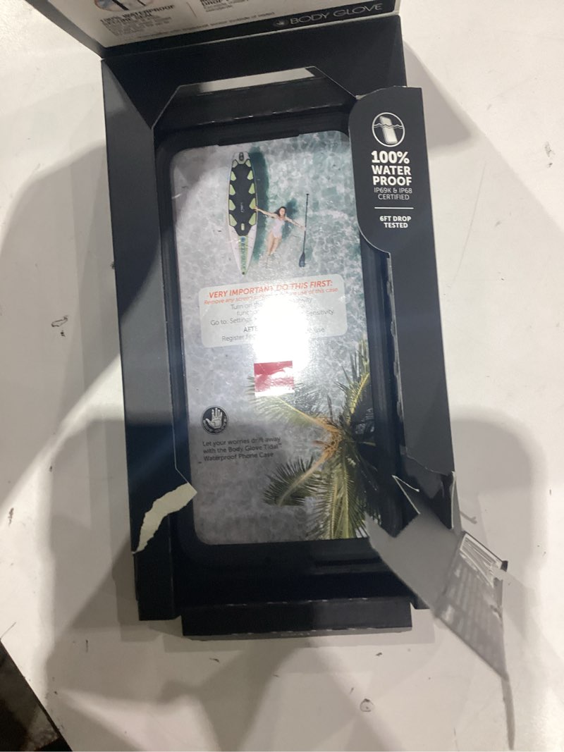 Condition photo showing Good Condition for body glove tidal waterproof phone case for samsung galaxy s24+ 5g - black/clear