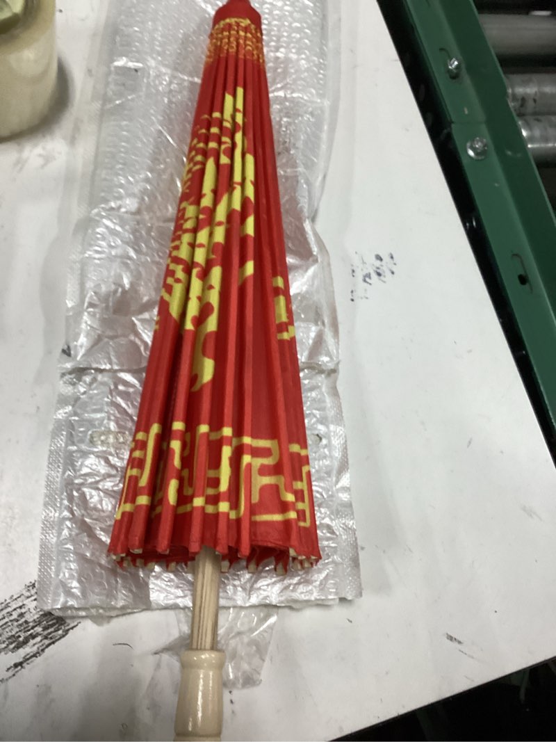 Condition photo showing New/Like New for chinese japanese handmade parasol umbrella,asian decoration diy art dance classical umbrella for wedding parties photography costumes cosplay(1 pcs) umbrella dragon and phoenix 32" cloth umbrella