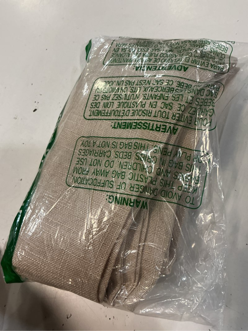 Condition photo showing Good Condition for lamit linen curtains 40 inch length 2 panels, semi sheer light filtering panels back tab and rod pocket neutral drapes for basement/window/loft room, 34 x 40 inch 34"w x 40"l (pack of 2) linen