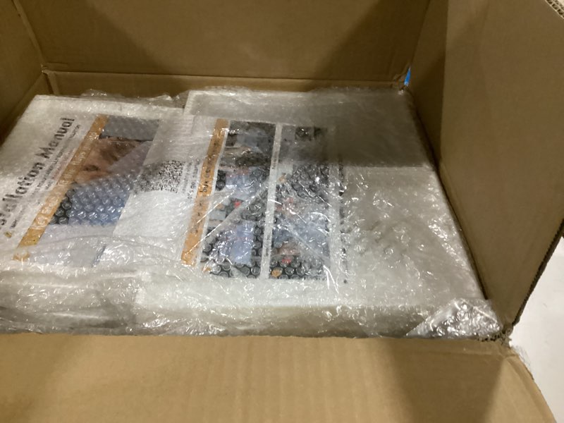 Condition photo showing New/Like New for Shoe Storage, 12 Pack Shoe Organizer for Closet, Shoe Boxes Clear Plastic Stackable Shoe Containers with Lids for Size 10 White Large