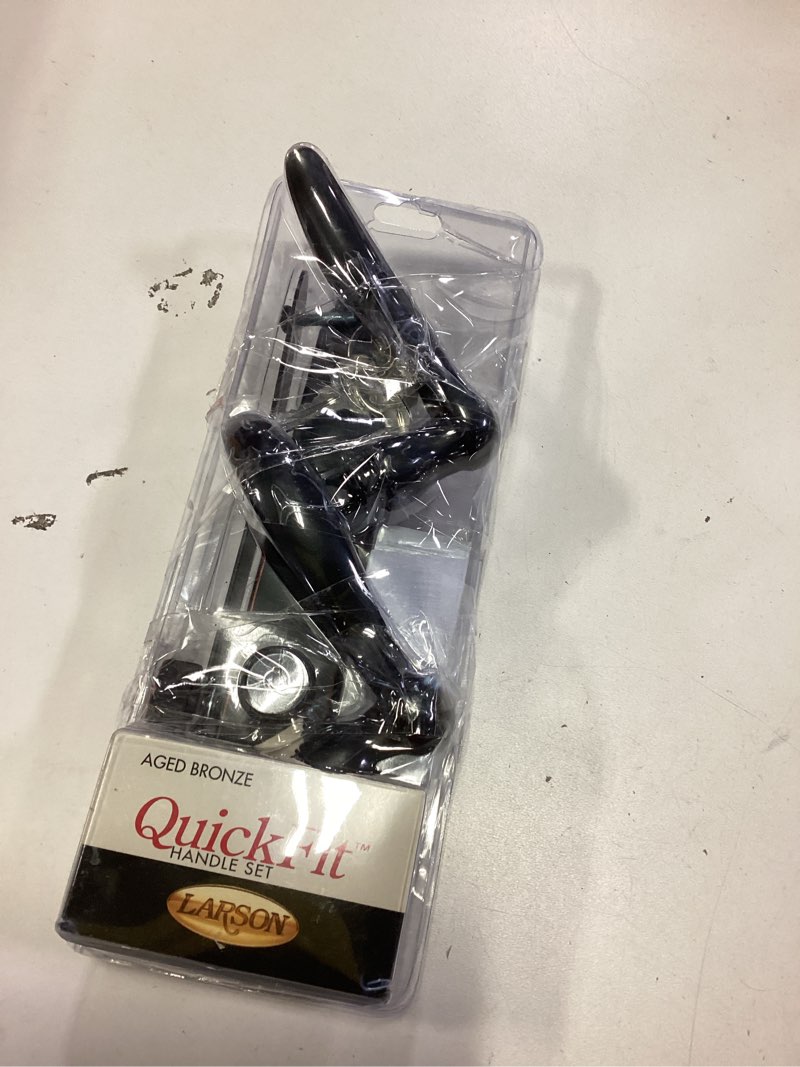 Condition photo showing Good Condition for Larson QuickFit Curved Aged Bronze Handle